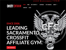 Tablet Screenshot of crossfitcenturion.com
